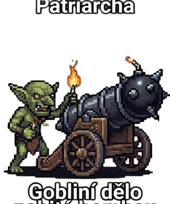 Gobliní dělo nabité bombou